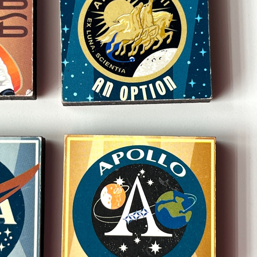 NASA Space Exploration Magnets Set - Picture 3 of 10